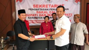 Habib Mulki Daftarkan Diri Maju di Pilkada Lewat PDIP