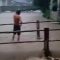 Akibat meluapnya sungai Cicatih dan Kali Cibeubeur, dua desa di Kecamatan Cicurug diterjang bencana banjir, Rabu (03/04/2024)
