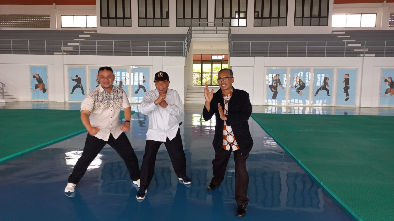 Anggota Komisi IV DPRD Jabar dari Fraksi PKS Abdul Muiz melakukan peninjauan dan kunjungan kerja ke Gedung Pencak Silat Jabar di Bumi Perkemahan Sumedang.
