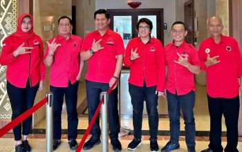 Calon legislatif (Caleg) dari PDI Perjuangan Jawa Tengah menyambangi Kantor DPP PDIP, Jalan Pangeran Diponegoro, Menteng, Jakarta Pusat, pada Senin sore (1/4)/RMOL