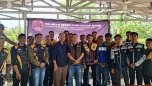 Komunitas Ojek Online Deklarasi Dukung Ketua Apdesi Maju Pilkada
