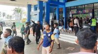 Situasi pasca perkelahian anggota Brimob Vs TNI AL di Pelabuhan Sorong/Net