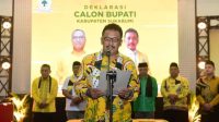 Koalisi tanpa nama antara Partai Golkar, Gerindra dan PPP menjagokan Asep Japar (Asjap) menjadi Bakal Calon (Balon) Bupati Sukabumi, Jumat (26/04/2024).