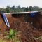 Tol Bogor Ciawi Sukabumi (Bocimi) seski II Ciawi-Cibadak dengan Exit tol Parungkuda longsor, (03/04/2024).