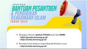 Program Bantuan Pesantren Kemenag Dibuka, Daftar di Sini!