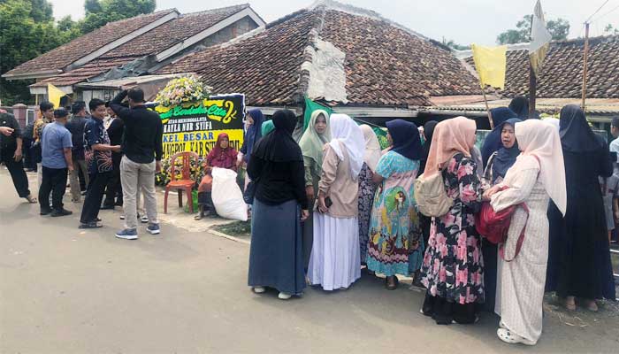Jenazah Kayla SMAN Cisaat Sukabumi