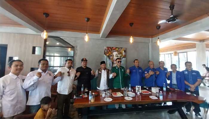 PKB, PKS, PDI dan PAN Kabupaten Sukabumi Bersatu