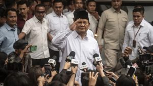 Ditetapkan KPU, Prabowo : Terima Kasih Pak Jokowi