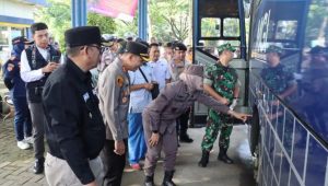 Kapolres Sukabumi : Seluruh Angkutan Lebaran wajib lolos Uji Layak Operasi