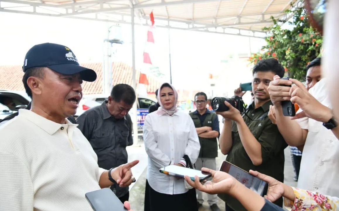 Sekretaris Daerah (Sekda) Provinsi Jawa Barat Herman Suryatman memberikan keterangan di Bandung. (Pemprov Jabar)