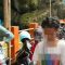 Tim Saber Pungli Kota Sukabumi menangkap seorang pemuda di kawasan objek wisata Santa Sea Water Park di Jalan Lio Santa, Kecamatan Citamiang , Kota Sukabumi, Jawa Barat pada Selasa (16/4/2024). (Aditya Rohman)