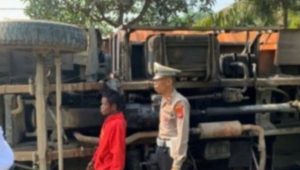 Lagi Kecelakaan Truk Tambang di Parungpanjang Bogor Terjadi Kembali