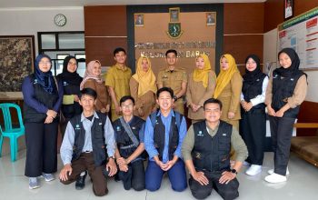 Mahasiswa IPB melaporkan 15 inovasi kelurahan Baros Kota Sukabumi