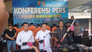 Terlibat Penganiayaan, Tujuh Pemuda Sukabumi Lebaran Dibui