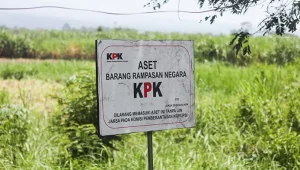 KPK Sita Aset Tanah Hasil Korupsi Milik Mantan Bea Cukai Yogyakarta di Sukabumi