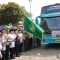 431 calon Haji Sukabumi Kloter 40 Diberangkatkan, Rabu (29/05/2024).