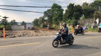 Pembangunan Jalan Tol Bogor - Ciawi - Sukabumi (Bocimi) seksi 3 Cibadak-Sukabumi Barat dengan Exit Tol Cibolang mulai terlihat.