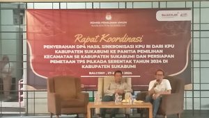 Jelang Pilkada, KPU Kabupaten Sukabumi Sinkronisasi DP4 1.976.120 Pemilih dengan Pemetaan 4.309 TPS