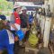 TELITI: Pertamina Patra Niaga RJBB melakukan pengawasan dan pengecekan takaran isi tabung LPG ukuran 3 kg di beberapa titik SPBE dan SPPBE di wilayah Sales Area Retail Banten pada Rabu (29/5).(ist)