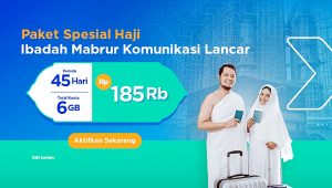 XL Axiata Luncurkan Kartu Perdana Khusus Haji Rp345 Ribu Kuota 20GB