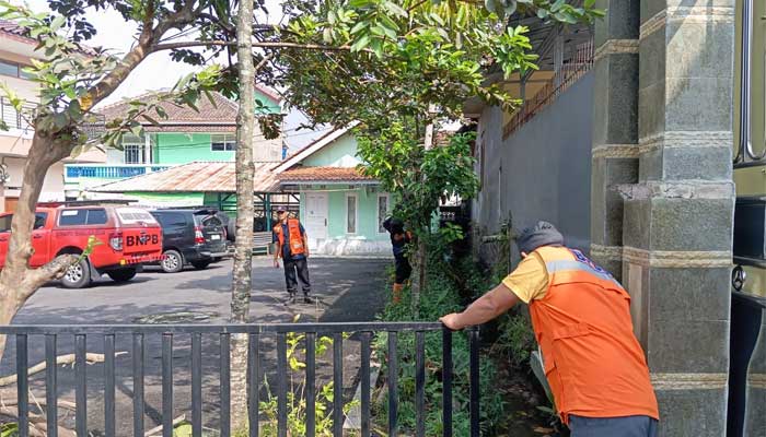 BPBD Kota Sukabumi di Kelurahan Subangjaya