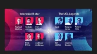 Pertandingan persahabatan tersebut mempertemukan Garuda Legends yang merupakan kumpulan pemain senior Indonesia, dan UCL Legends yang merupakan kumpulan legenda UEFA Champions League dan dinamai Legends Meet Garuda.