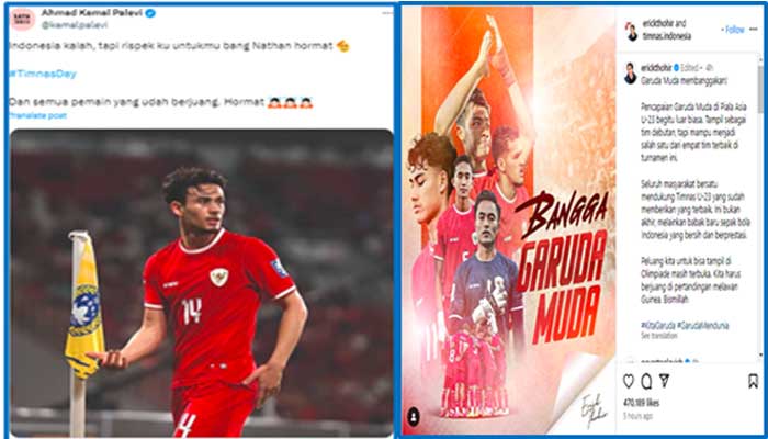 Garuda Muda Ditumbangkan Irak