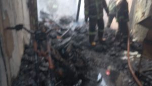 Penampakan Pabrik Kasur di Gunungguruh Sukabumi Usai Terbakar
