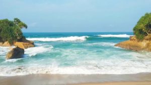 Pesona Keindahan Wisata Pantai Panganten Sukabumi, Cocok untuk Camping dan Mancing