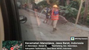 Rekontruksi Jalan Tasikmalaya Manonjaya Rp21 Miliar Lebih Dipertanyakan, PPK Tak Respon ?