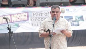 Kepala dinas Pariwisata Kabupaten Sukabumi Jujun Juaeni