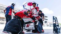 Pebalap Astra Honda Arbi Aditama Siap Taklukan Tantangan Kelas Dunia di GP Catalunya