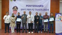 Pemerintah Kota Sukabumi Serahkan SPPT PBB-P2