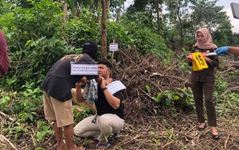 Rekontruksi pembunuhan bocah sukabumi