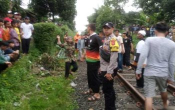 Terlindas Kereta Api Siliwangi Sukabumi