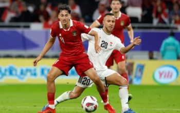 Timnas Indonesia saat melawan Irak di kualifikasi Piala Dunia 2026 Zona Asia. (Sumber: Getty Images)