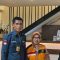 Perwakilan dari SBMI Kabupaten Sukabumi, Badan Pelindungan Pekerja Pekerja Migran Indonesia (BP2MI) Jawa Barat dan Kawan Pekerja Migran Indonesia Kabupaten Sukabumi saat menjemput jenazah pekerja migran Indonesia asal Kabupaten Sukabumi di Bandara Soekarno-Hatta 