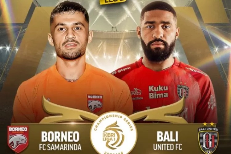 Borneo FC Samarinda dan Bali United FC berhadapan dalam perebutan juara ketiga Championship Series Liga 1 2023/2024. (Foto: Instagram @vidiodotcom)