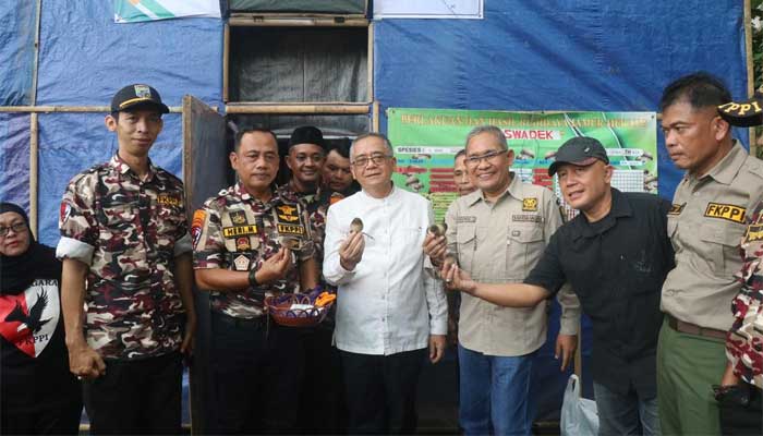 Wakil Bupati Sukabumi Panen Jamur Merang