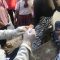TES HIV: Puskesmas Benteng, melakukan tes skrining HIV/AIDS terhadap orang rentan dan beresiko yang sering berada di kawasan Lapang Merdeka Kota Sukabumi.(FT: BAMBANG/RADARSUKABUMI)