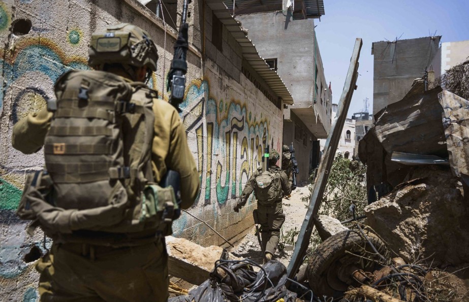tentara Israel yang beroperasi di Jalur Gaza, dirilis pada 21 Mei 2024--Israel Army/AFP