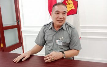 Ketua DPC Partai Gerindra Kota Sukabumi, Lutfi Achmad saat diwawancarai awak media belum lama ini.