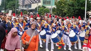 Penampakan CFD Sudirman-Thamrin Hari Ini, Ada Marching Band IPDN