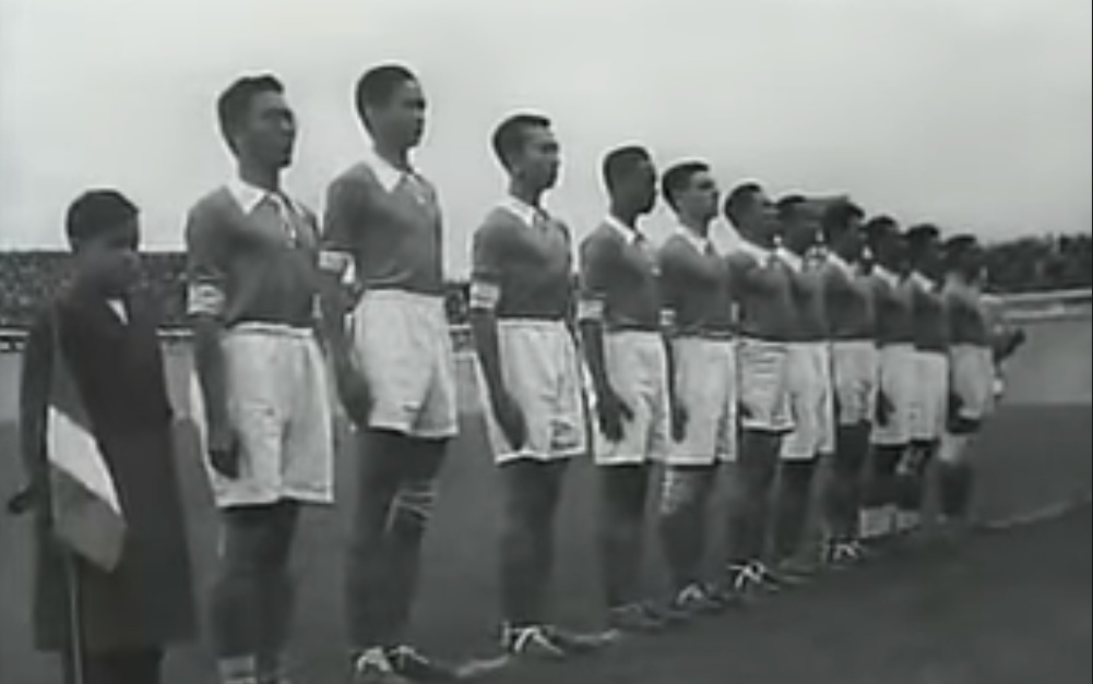 Pada piala dunia tahun 1938 Timnas Indonesia yang kala itu masih bernama Hindia Belanda menjadi salah satu kontestan Piala dunia Prancis.