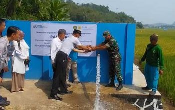 Tandon air kampung Mariuk Sukabumi