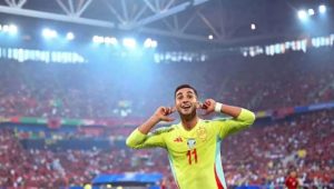 Timnas Spanyol Tundukan Albania 1-0, Juarai Grup B