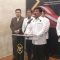Menko Polhukam RI Hadi Tjahjanto saat jumpa pers di hotel Mercure, Harmoni, Jakarta Pusat, Rabu (12/6/2024) (Walda Marison)