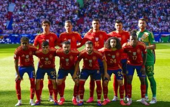 Starting XI Spanyol di laga Spanyol vs Kroasia pada matchday 1 Grup B (c) AP Photo/Manu Fernandez