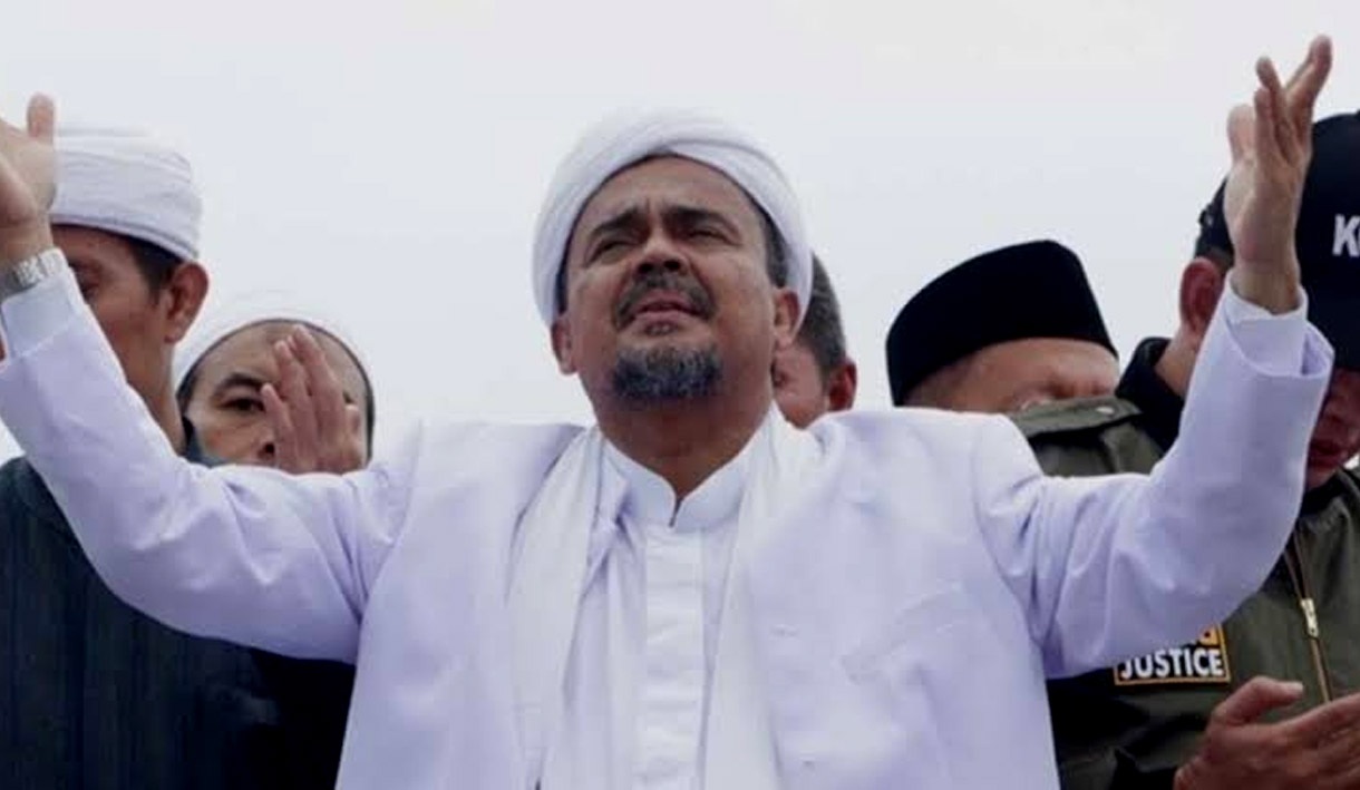 Mantan Ketua Front Pembela Islam (FPI), Habib Rizieq akan dinyatakan bebas murni pada hari ini, Senin 10 Juni 2024.-tangkapan layar X@arempeg-