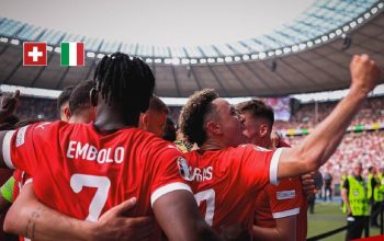 Swiss Hajar Italia untuk Lolos ke Babak Perempat Final Euro 2024-@swissnatimen-Instagram